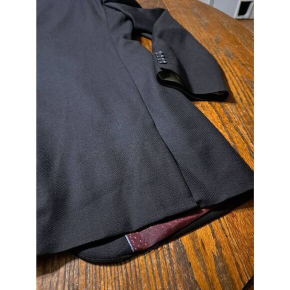 New 40L Sacari Brown Shark Skin Wool 150 Suit Sport Coat Jacket Blazer NWT - Picture 9 of 10